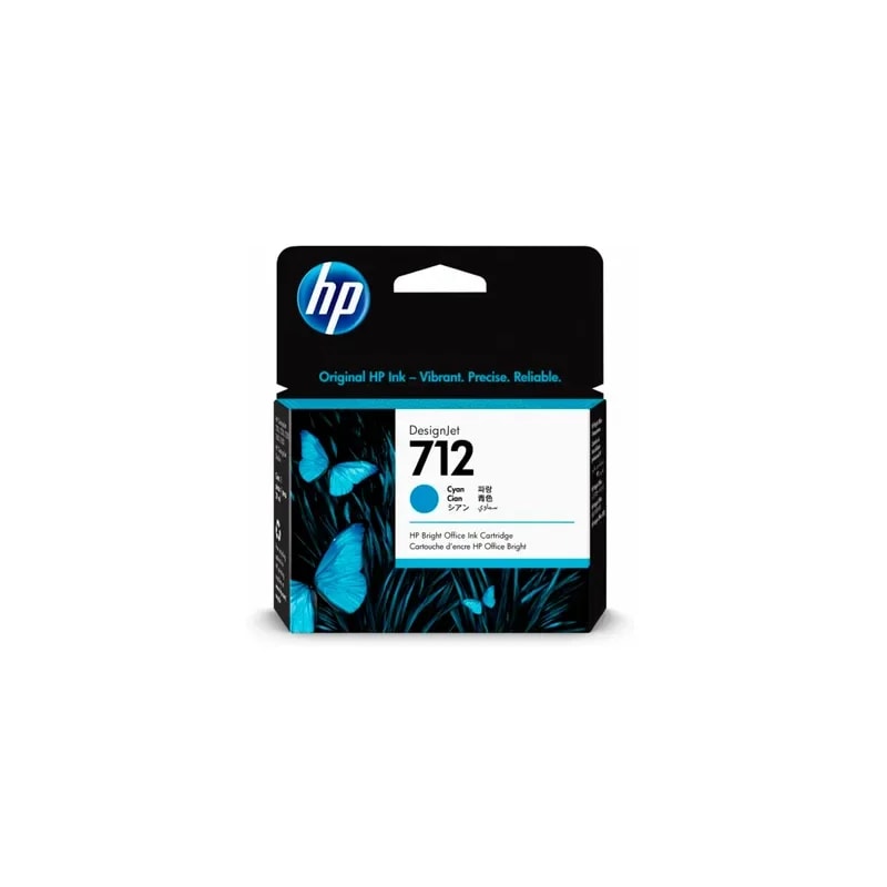 Cartucho HP 712 Cyan Plotter Designjet T210 T250 T630 T650 29ML