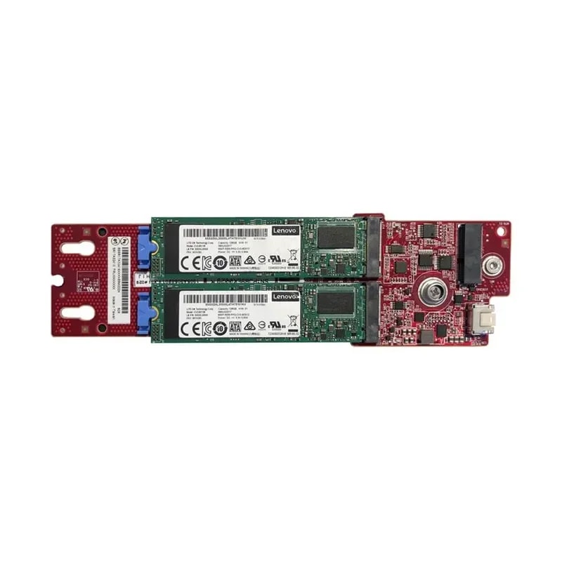 KIT Adaptador Lenovo M.2( KIT Doble M.2 With MIRRORING-RAID1) / ST550,SR530,SR550,SR570,SR630.SR650