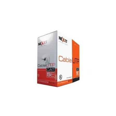 Rollo De Cable Nexxt PRO CAT5E UTP 4P 24AWG CM 305M Gris