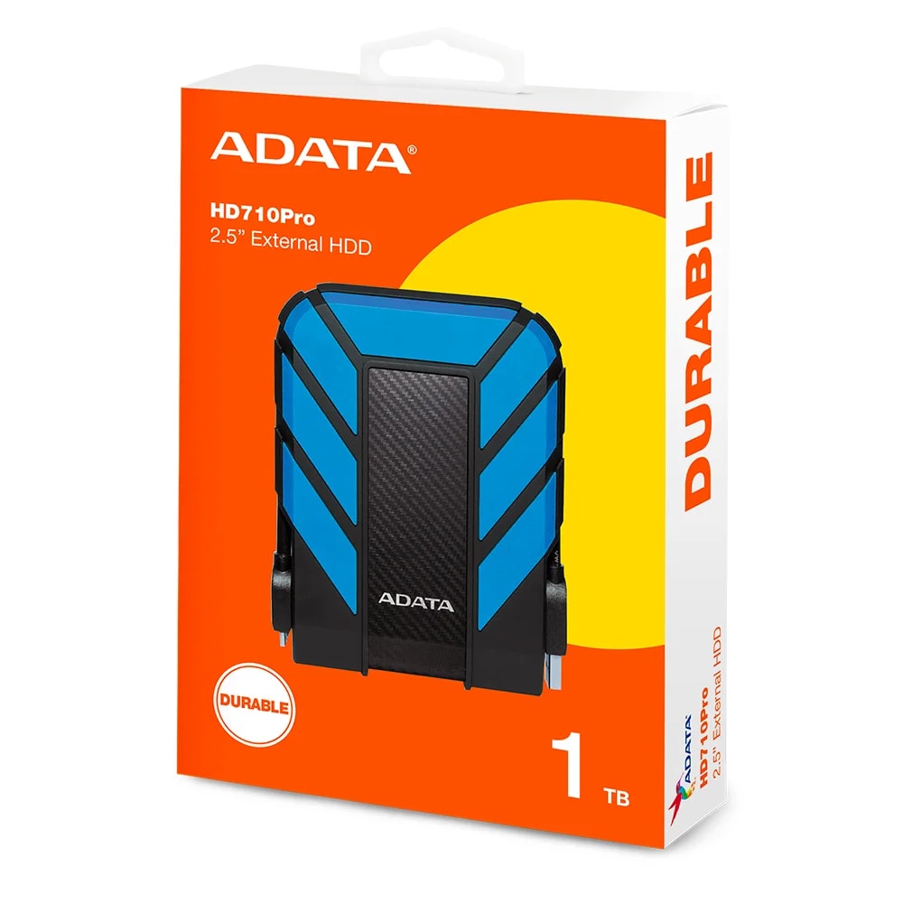 Duro EXT 2.5 Adata 1TB 3.1 HD710PRO Anti Golpes-agua Azul (3A) Adata