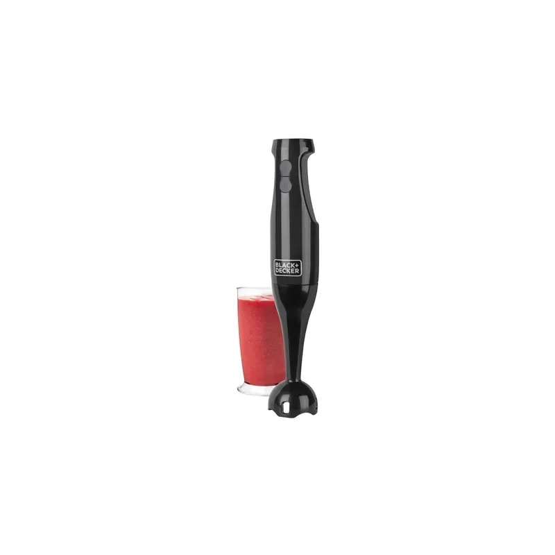 Batidora Inmersion Black+decker - Cuchillas Acero Inox- 2 Velocidades