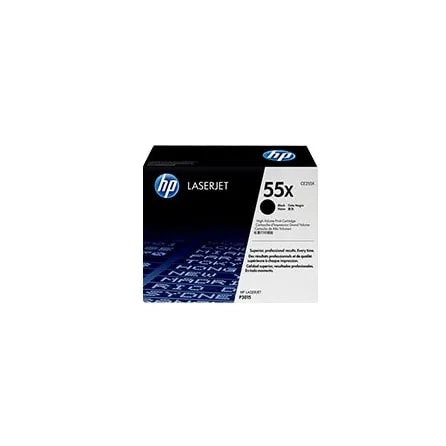 Toner HP 55X Negro Para Impresora P3015 Alto Rendimiento 7,000 Paginas
