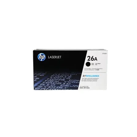 Toner HP 26A Negro PRO M400 / M402 / M426d Rinde 3.100 Paginas