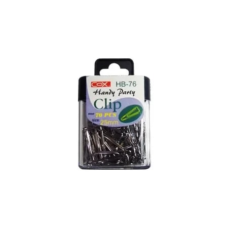 Clipes COX 25mm Caja De 70 Unid. - Paquete 10 Cajas