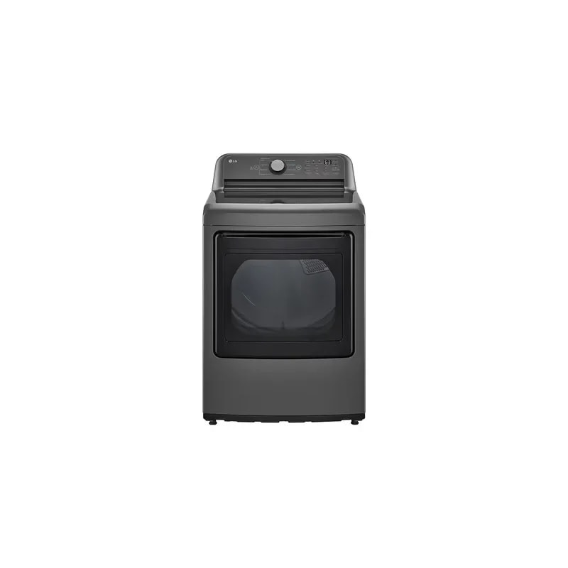 Secadora A GAS LG 25 KG Carga Frontal - Negra