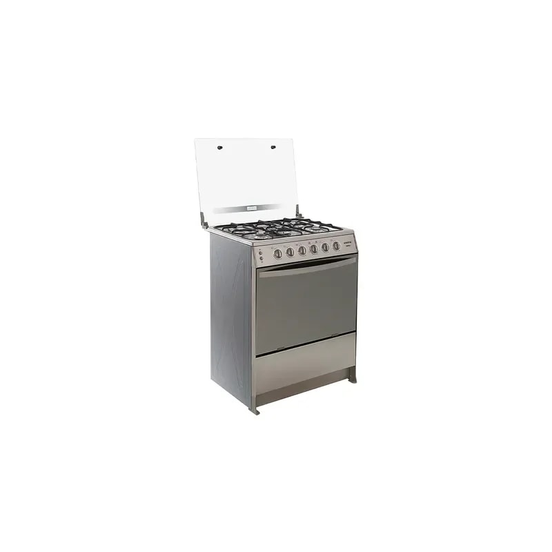 Cocina A GAS Ecoline 30" Celina 5 Hornillas Gris- Inox