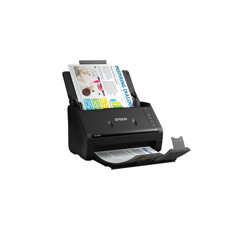 Scanner Epson ES-400II 35PPM / 70 IMP Duplex ADF 50 Hojas Ciclo Diario 4.000 Pags