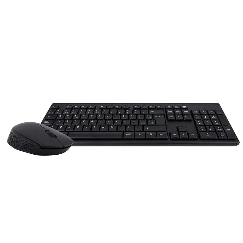 Teclado + Mouse Ezmi Inalambrico - Negro