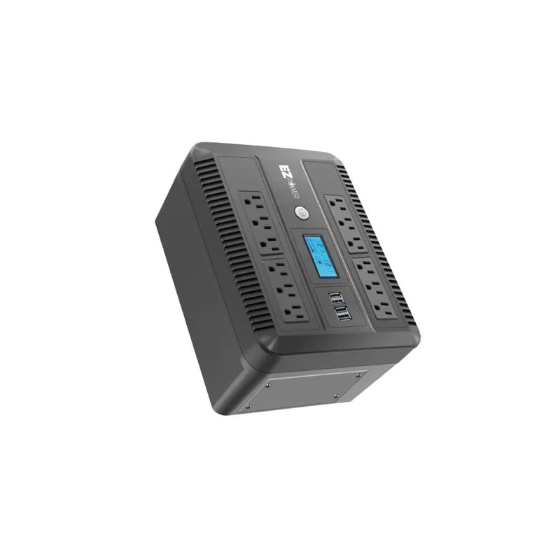 UPS EZ Power Interactivo 750VA / 375W 12 Salidas 120V Pantalla LCD