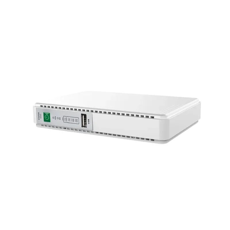 Mini UPS Y Banco De Batería EZ Power 8.800mAh - 21W 5-9-12 VDC USB