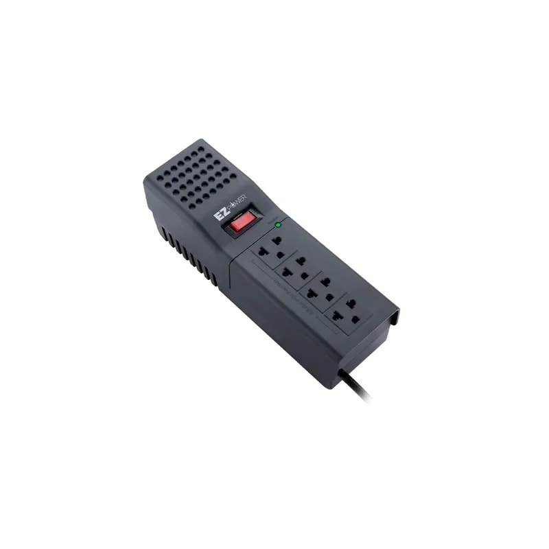 Regulador De Voltaje EZ Power 1000VA / 500W 4 Tomas 120V
