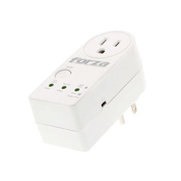 De Voltaje Forza 1800W 900J 1 Salida 110V Blanco Pack 2 Forza