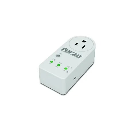 Protector De Voltaje Forza 1800W 900J 1 Salida 110V Blanco