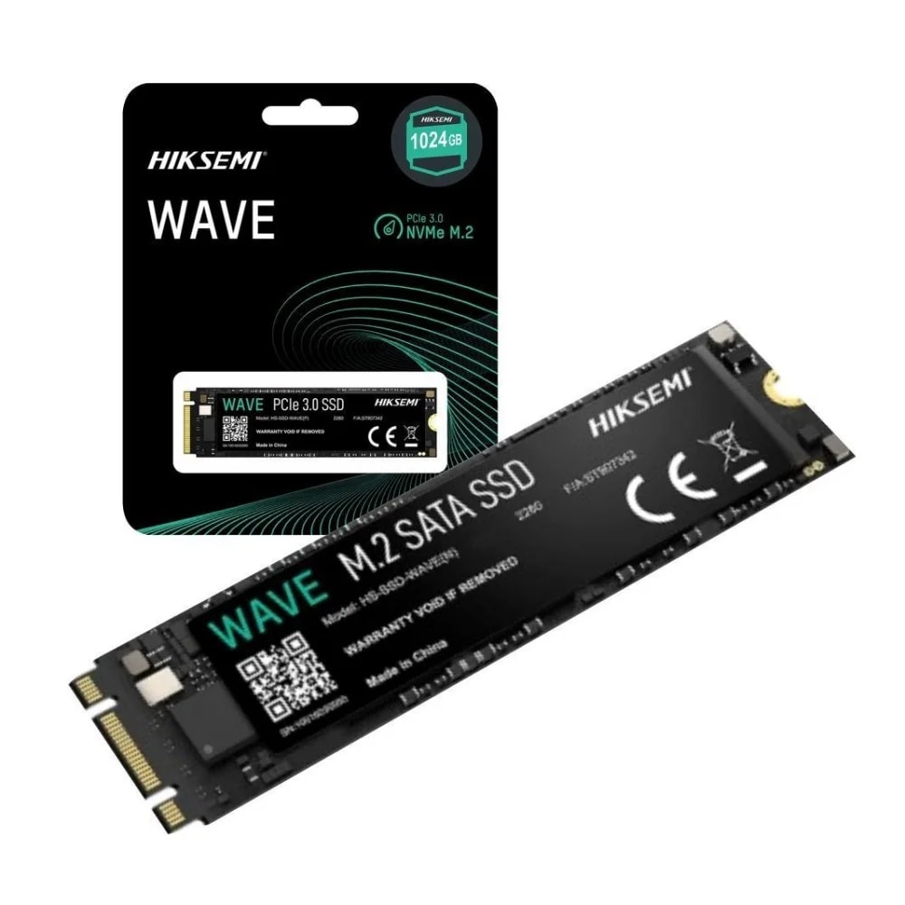 Solido SSD INT M.2 Hiksemi Wave 1TB 2280 NVME PCIe Hikvision