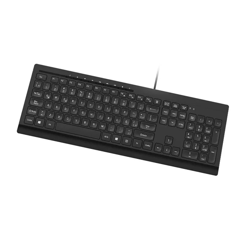 Teclado Klip Xtreme Alambrico USB Multimedia Ultradelgado