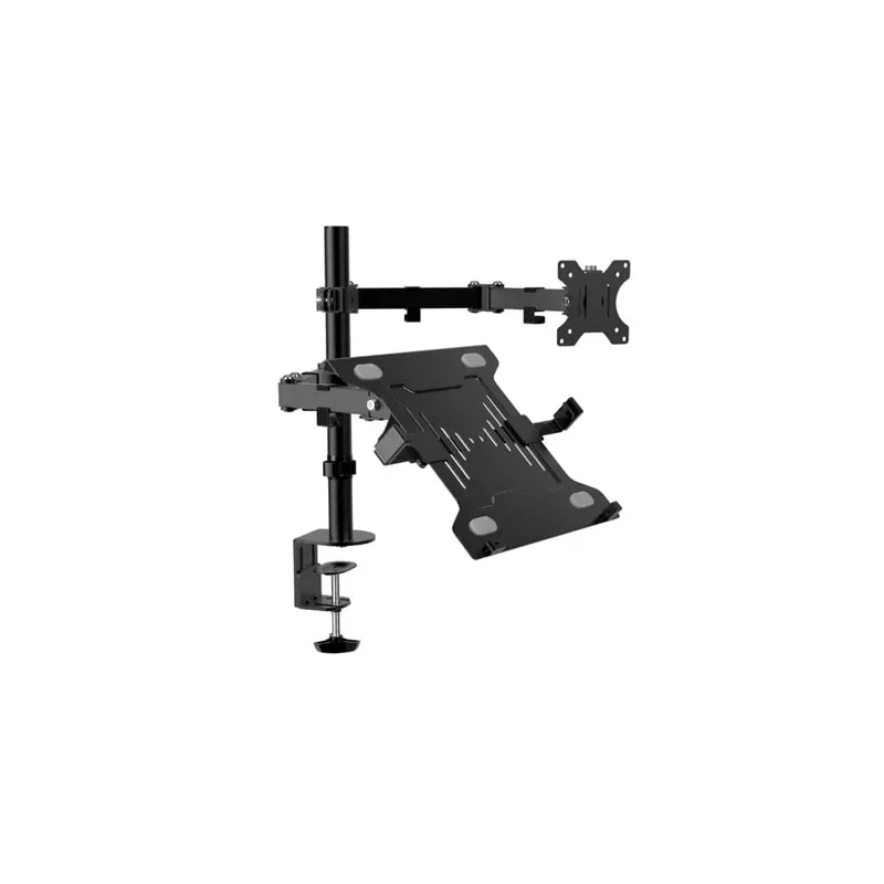 Soporte De Mesa Klip Xtreme Articulado - Notebook Y Monitor De 13" A 32"
