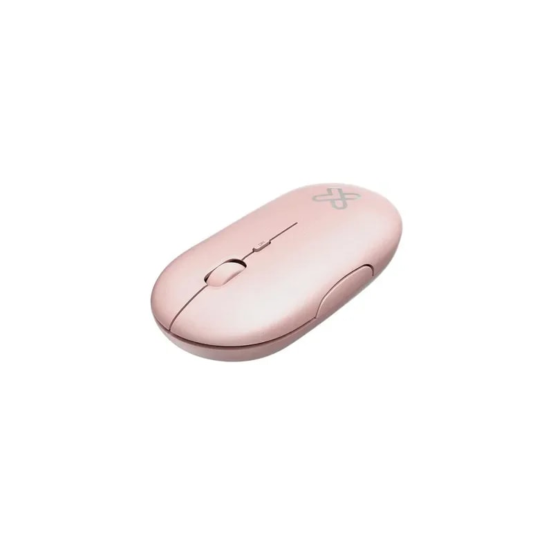 Mouse Klip Xtreme Inalambrico Slimsurfer Ambidiestro - Rosado