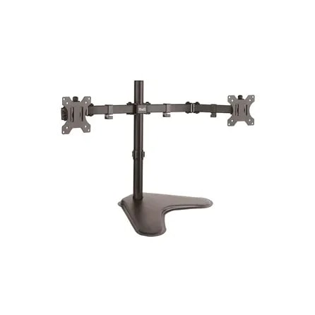 Soporte De Mesa Klip Xtreme Giratorio Doble - Monitor De 13" A 32"