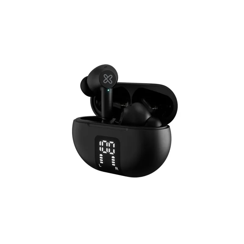 Audifono + Microfono Klip Xtreme Bluetooth IN EAR Edge Buds - Negro