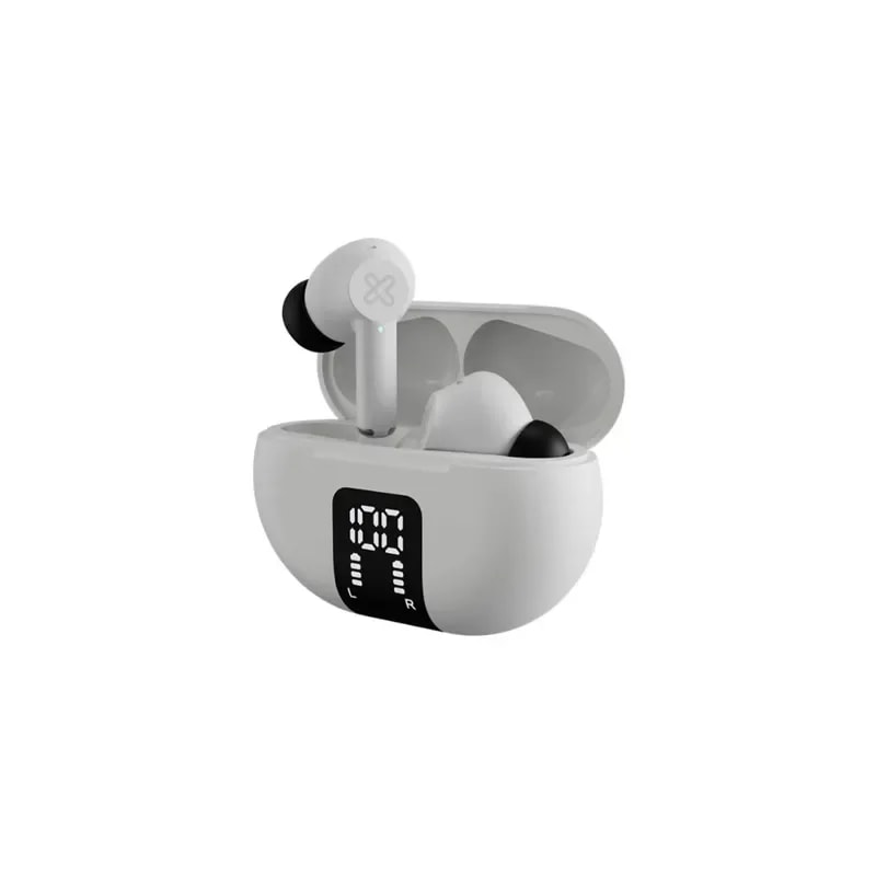 Audifono + Microfono Klip Xtreme Bluetooth IN EAR Edge Buds - Blanco