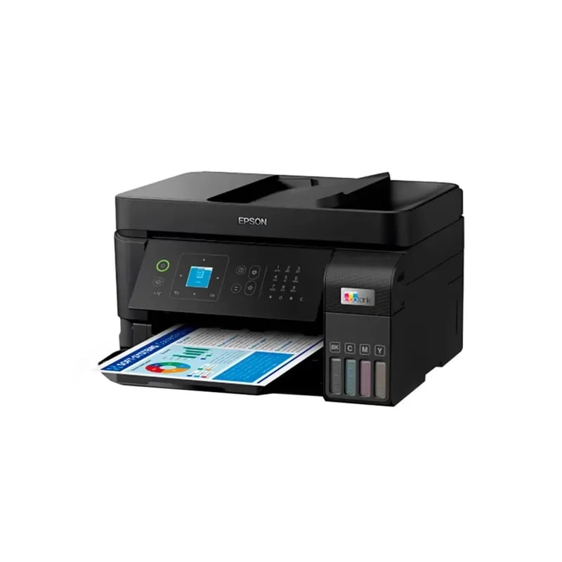 Impresora Multifuncion Epson Tinta Continua L5590 WIFI - RED - Color ADF 30 Hojas