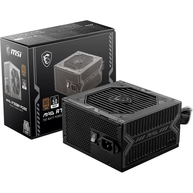 De Poder MSI 750W 80 Plus Bronze ATX PCIe5.0 MSI