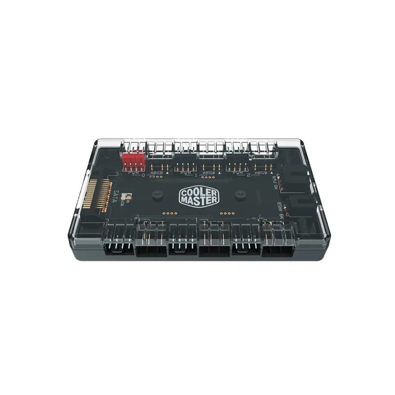 HUB Cooler Master ARGB 6 Puertos ARGBx6 & PWMx6 SATA Poder