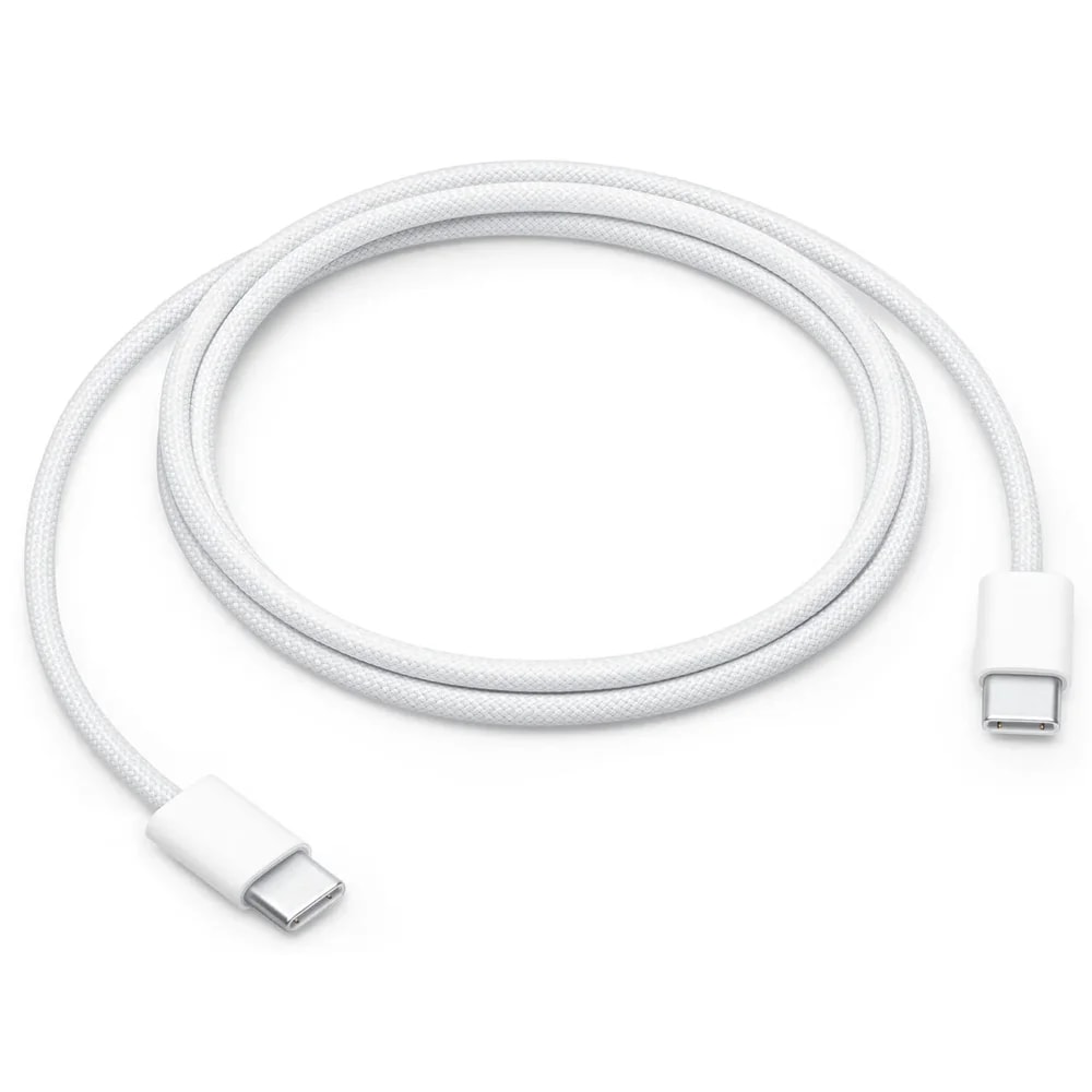 Cable Apple Usb-c A Usb-c 60 W - Blanco (1 metro)