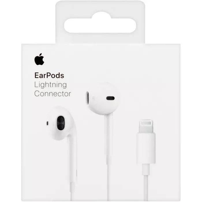 Audífonos Apple Earpods MWTY3AM-A In-ear Lightning Conector - Blanco