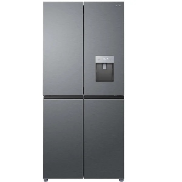 Refrigerador TCL 460 Litros Croos Door Inverter- Gris Galaxy
