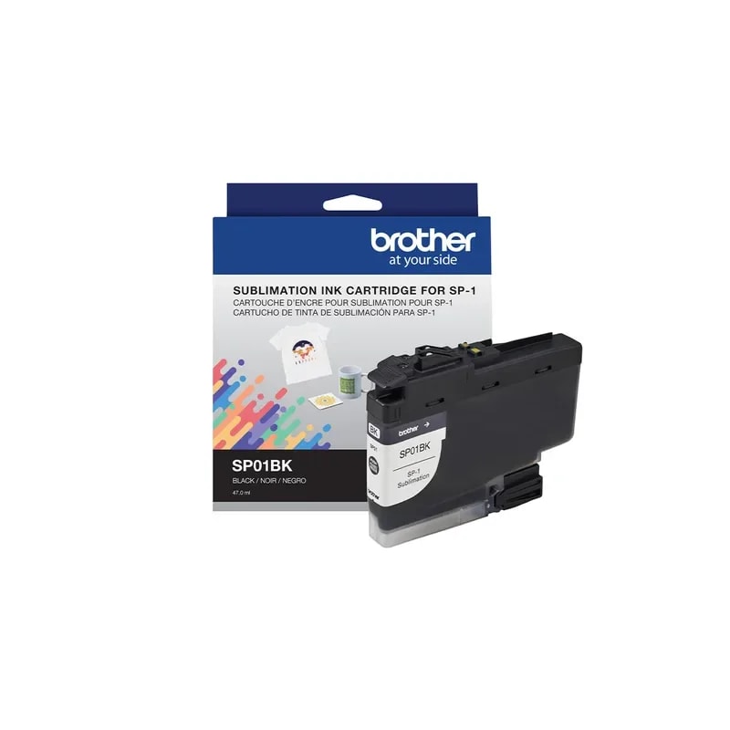 Cartucho De Tinta De Sublimacion Brother Negro SP01BKS Impresora BRO-SP1 47 ML
