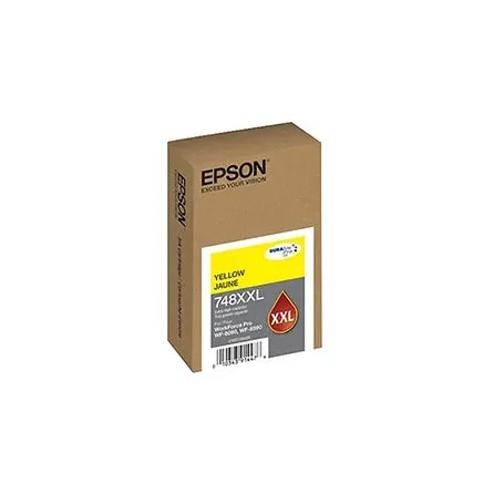 Cartucho Epson Workforce T748XXL420-AL WF-6090 / 6590 Yellow Rinde 7.000 Paginas