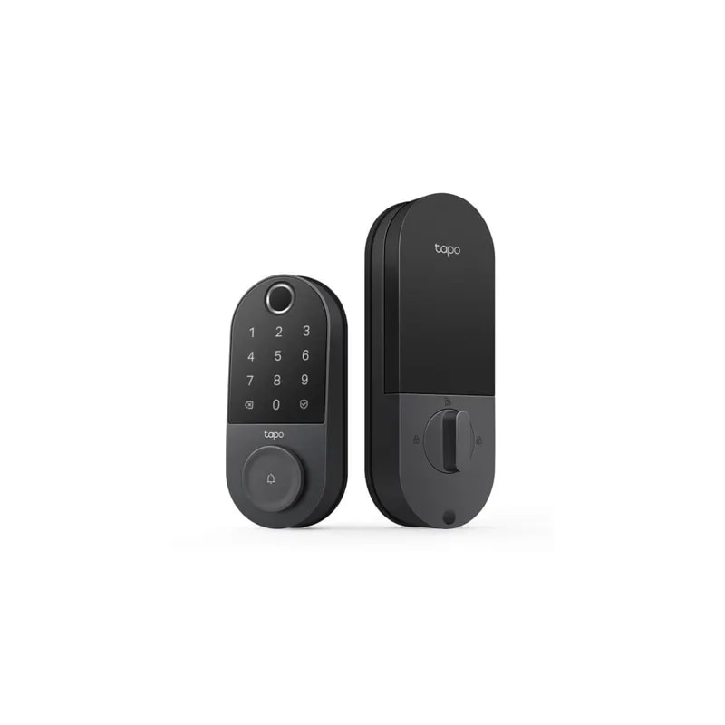 Cerradura Smart WIFI TP-Link Tapo DL110 Usb-c Timbre Huella Dactilar