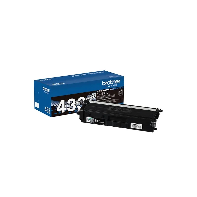 Toner Negro Brother Alto Rendimiento TN433BK MFCL8610CDW MFC-L8900CDW HL-L8260CDW HL-L8360CDWT