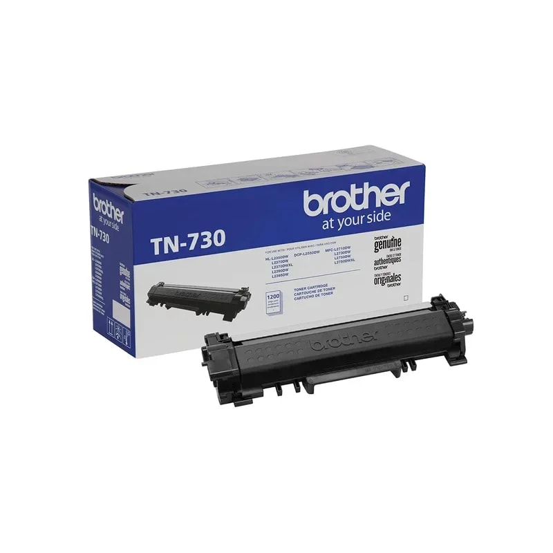 Toner Brother TN730 Negro DCPL2550DW MFC-L2710DW DCPL2550DW Rinde 1.200 Pags