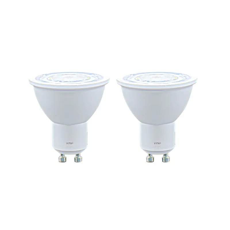 Foco Bombillo LED Smart WIFI VTA GU10 RGB Color - 2 Pack