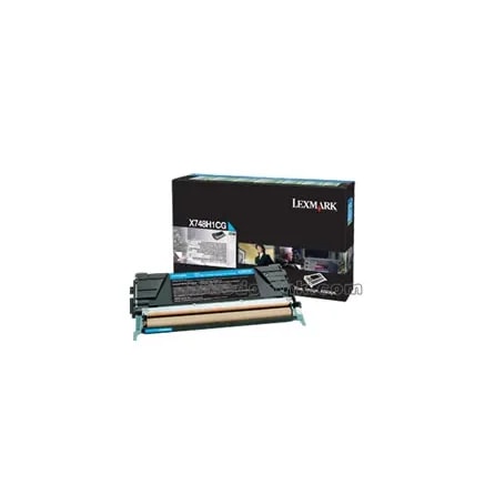 Toner Lexmark Cyan Para X748DE Rinde 10.000 Paginas