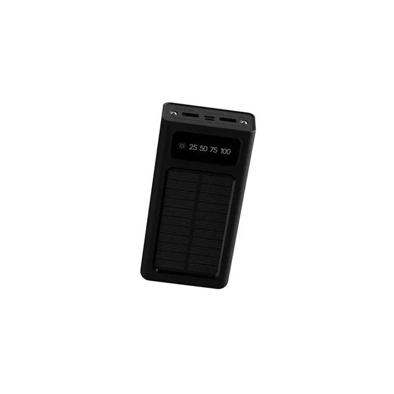 Power Bank Xtech Solar 6 Salidas De Carga 20.000mah Micro USB / Usb-c / Ligthning