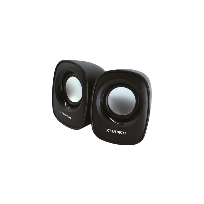 Parlante Estereo PC Xtratech 32MM Magneticos DC 5V (USB)