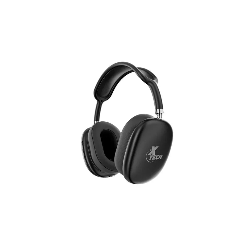 Audifono + Microfono Xtech Inalambrico Bluetooth ON EAR Aurax - Negro