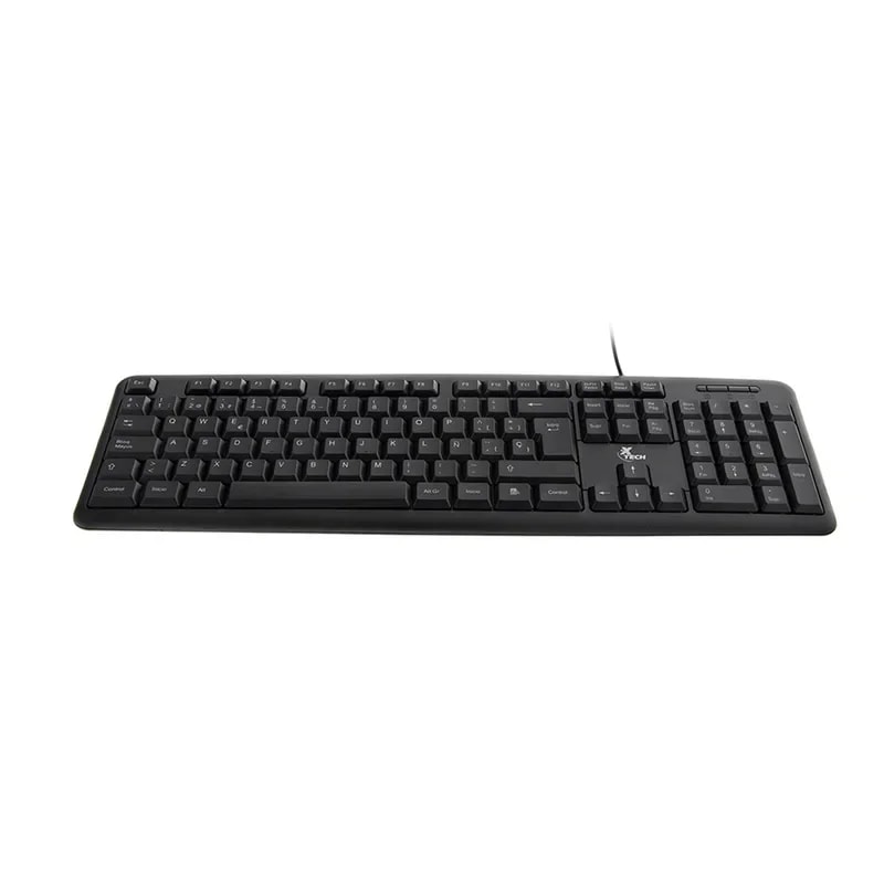 Teclado Xtech Alambrico USB - Negro