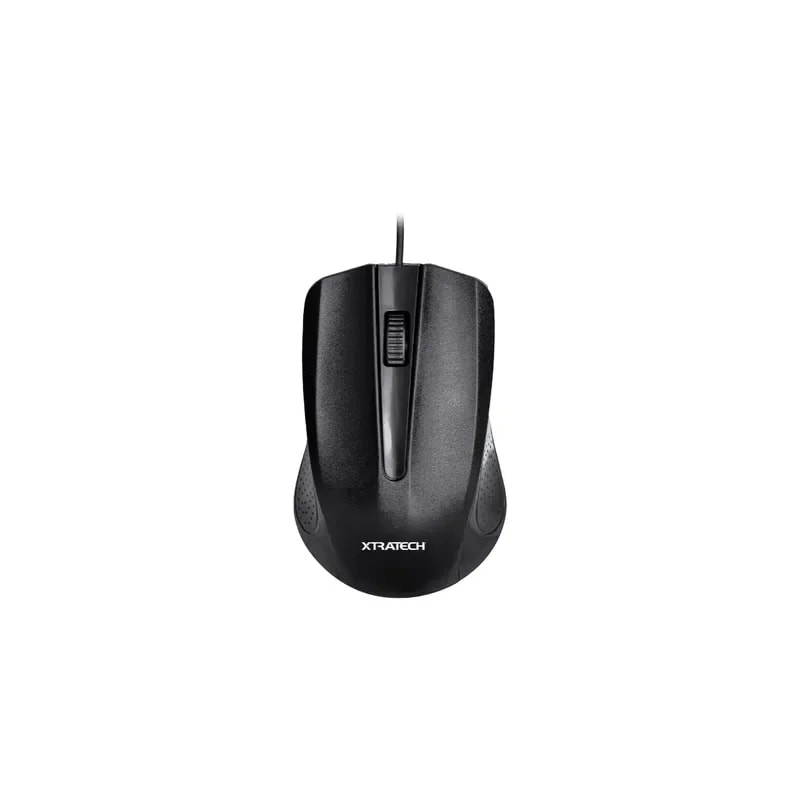 Mouse Xtratech Alambrico USB - Negro