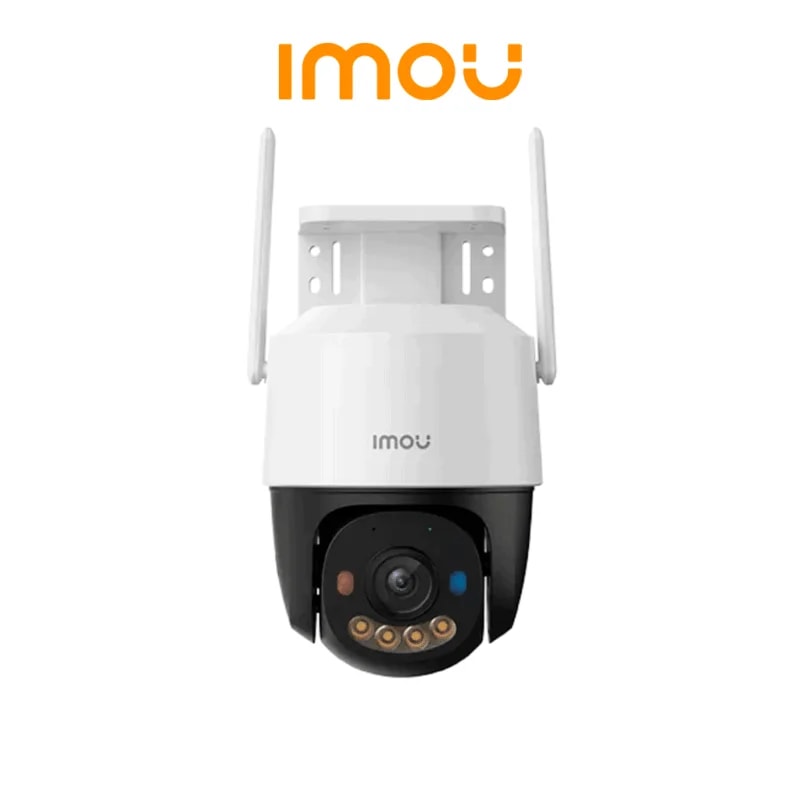 Cámara IP PT De 5 MP, WIFI, Full Color, Disuasión Activa Luces Rojo-azul, Audio 2 Vías, 30 Metros