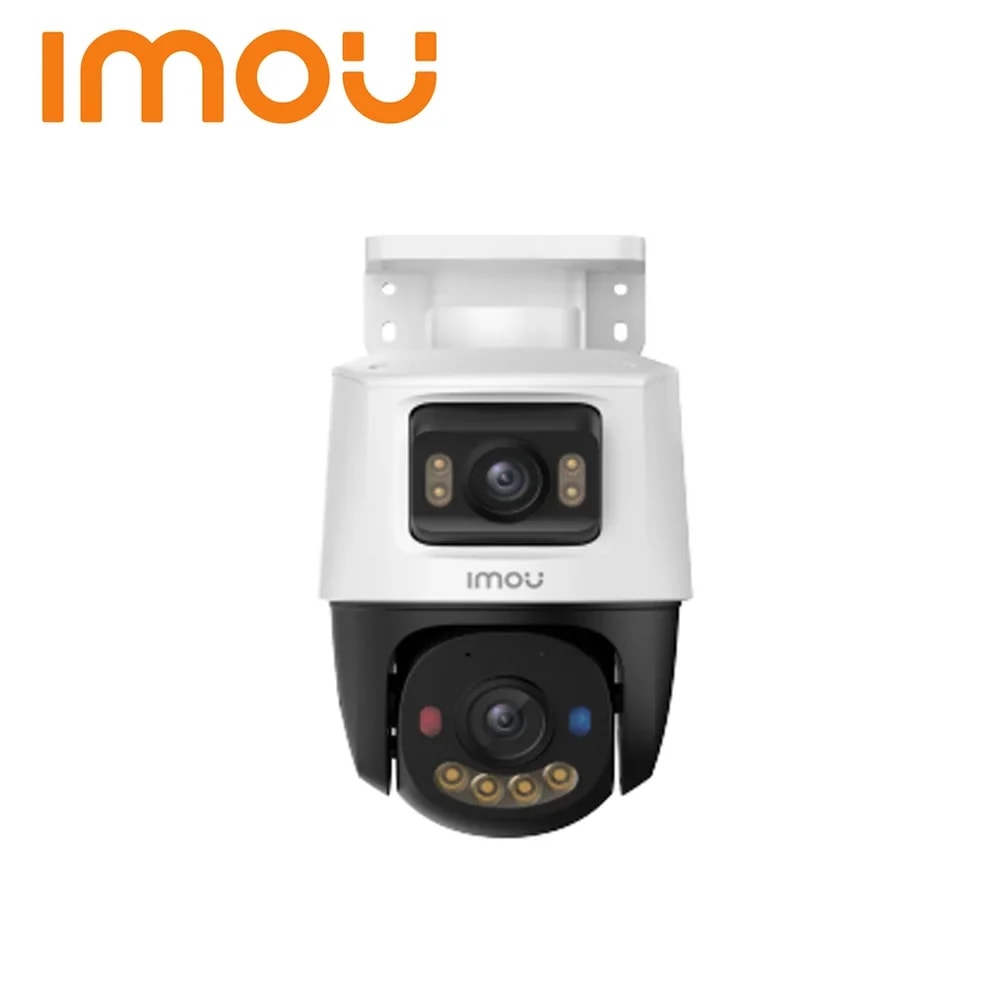 Cámara IP PT 8MP Cruiser Dual POE, Onvif, (3MP Lente Fijo / 5MP Lente PT) Disuación Activa Imou