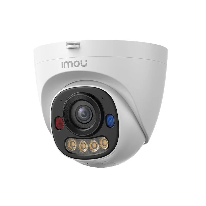 Cámara IP Turret POE Doble VIA De 3MP, Onvif, Full Color, Imou Sense, Detección De Humanos C
