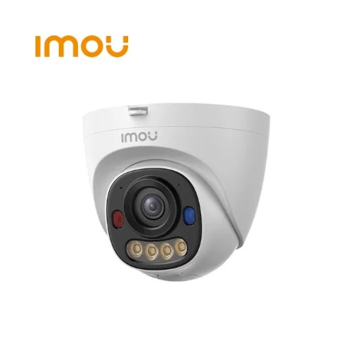 Cámara IP Turret POE De 5MP, Onvif, Full Color, Imou Sense, Detección De Humanos C Vehiculos