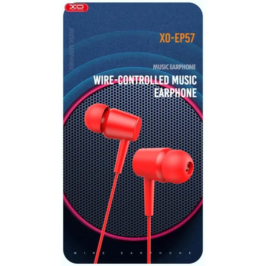 AUDIFONO M/L XO EP57 Crown In-Ear negro jack