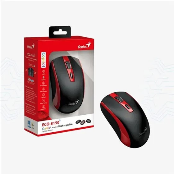 MOUSE GENIUS ECO 8150 WIRELESS Recargable
