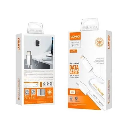 Cable Ldnio LC901i TipoC a Lightning