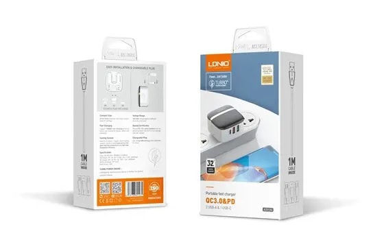 CARGADOR LDNIO A3513Q TIPO C